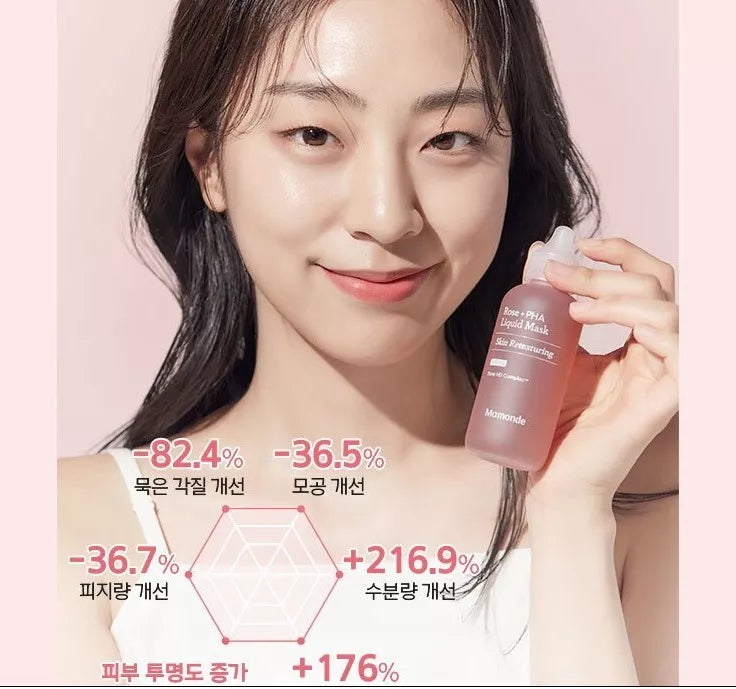 Mamonde Rose +PHA Liquid Mask 80ml