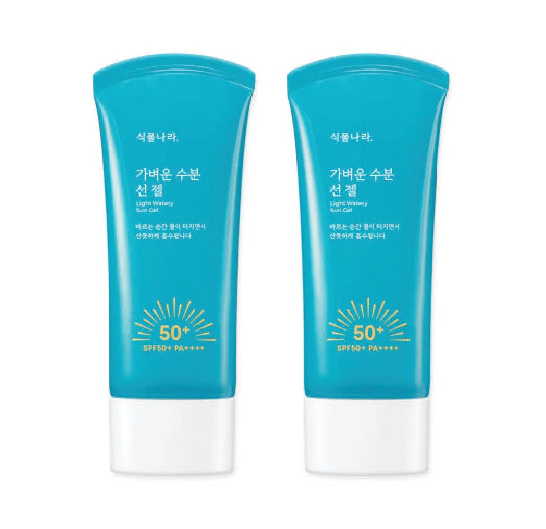 Shingmulnara Light Watery Sun Gel SPF50+ PA++++ 60ml+60ml - JOSEPH BEAUTY