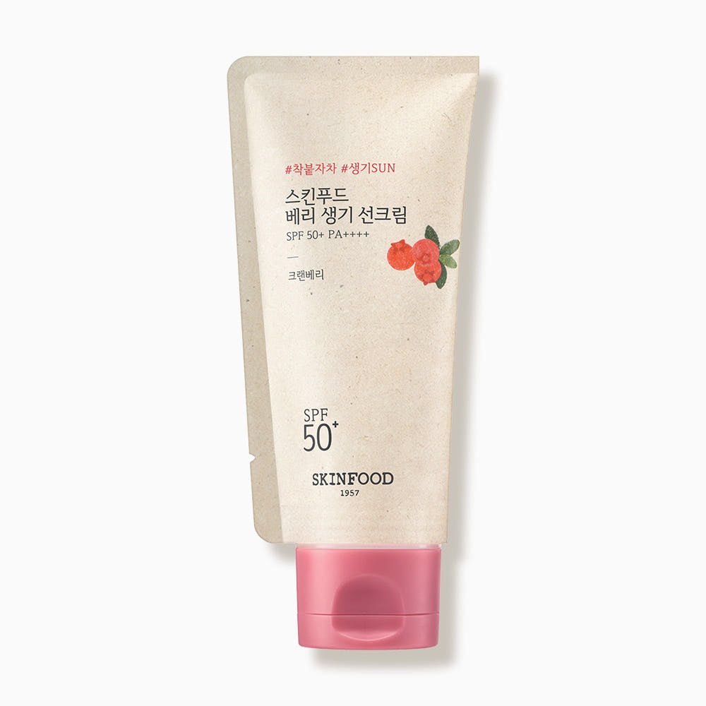 SKINFOOD Berry Glowing Sun Cream SPF50+ PA++++ 50ml - JOSEPH BEAUTY