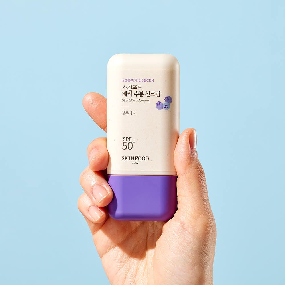 SKINFOOD Berry Moisturizing Sun Cream SPF50+ PA++++ 50ml - JOSEPH BEAUTY