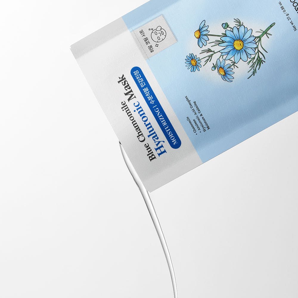 SKINFOOD Blue Chamomile Hyaluronic Mask Sheet 25g X 10ea - JOSEPH BEAUTY
