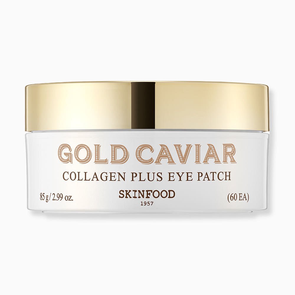 SKINFOOD Gold Caviar Collagen Plus Eye Patch 85g/60ea - JOSEPH BEAUTY