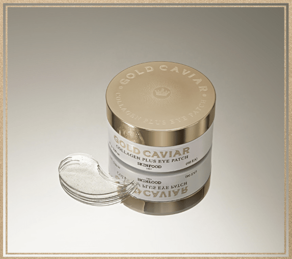 SKINFOOD Gold Caviar Collagen Plus Eye Patch 85g/60ea - JOSEPH BEAUTY