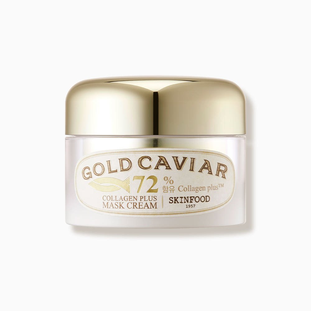 SKINFOOD Gold Caviar Collagen Plus Mask Cream 50g - JOSEPH BEAUTY