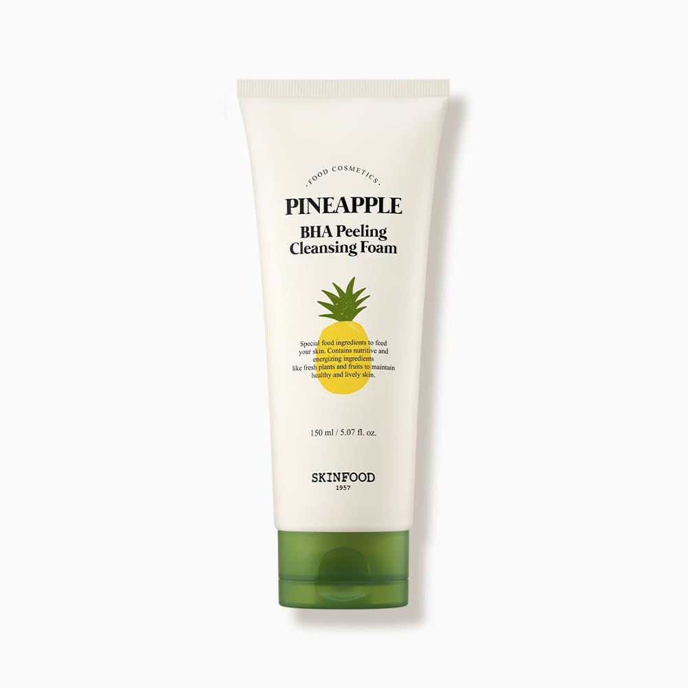 SKINFOOD Pineapple BHA Peeling Cleansing Foam 150ml - JOSEPH BEAUTY