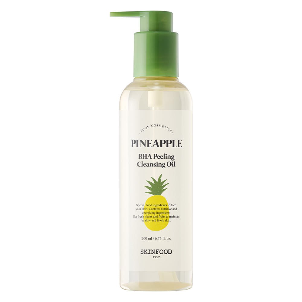 SKINFOOD Pineapple BHA Peeling Cleansing Oil 200ml - JOSEPH BEAUTY