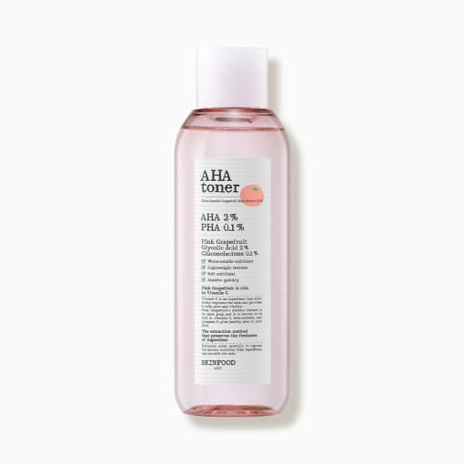 SKINFOOD Pink Grapefruit AHA Toner 200ml - JOSEPH BEAUTY