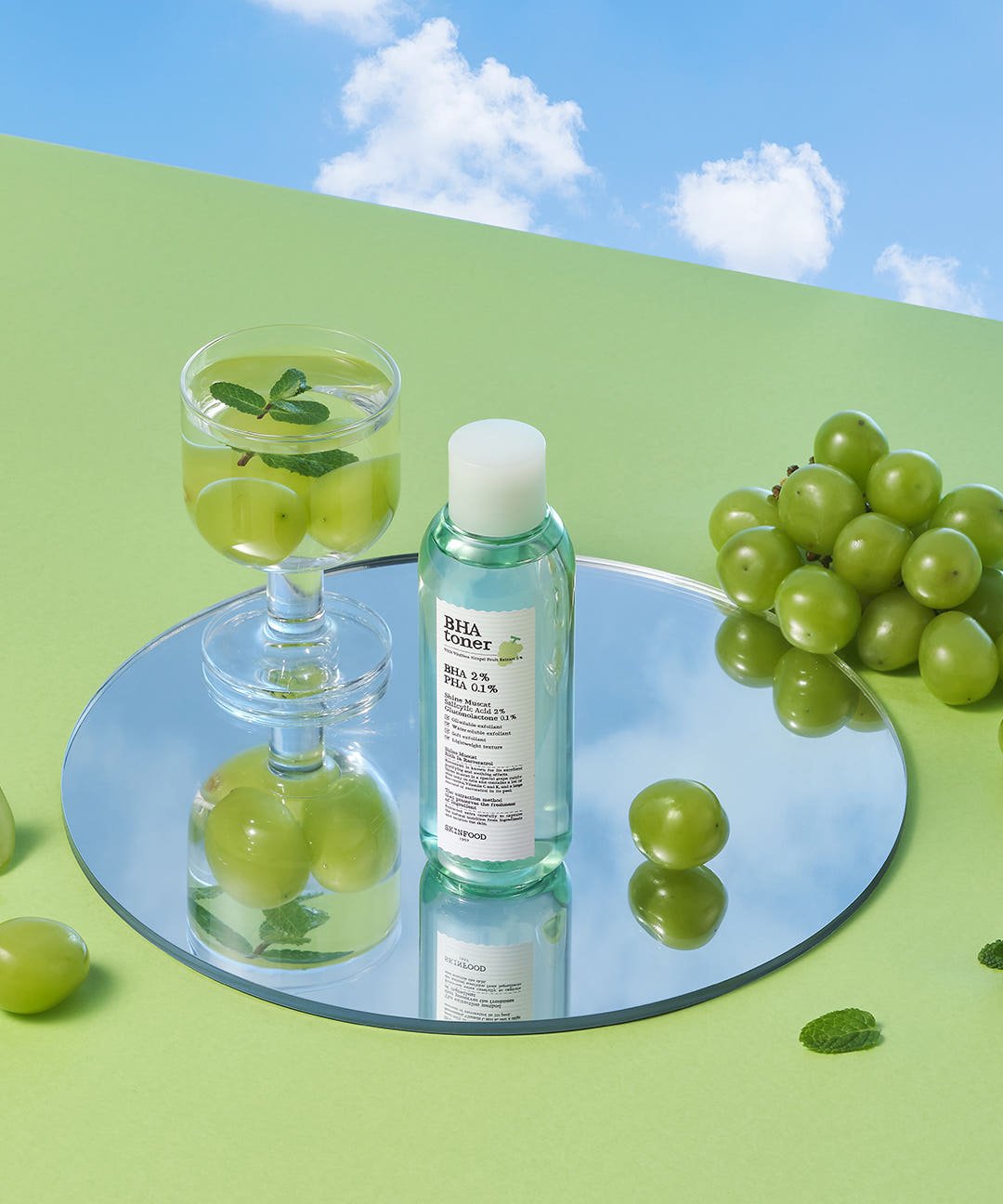 SKINFOOD Shine Muscat BHA Toner 200ml - JOSEPH BEAUTY