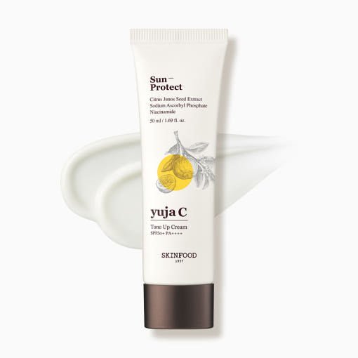 SKINFOOD Yuja C Tone Up Cream SPF50+ PA++++ 50ml - JOSEPH BEAUTY