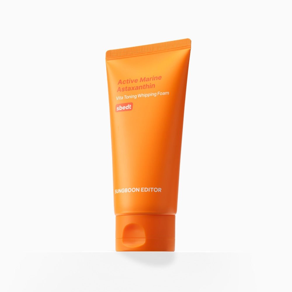SUNGBOON EDITOR Active Marine Astaxanthin Vita Toning Whipping Foam 120g - JOSEPH BEAUTY