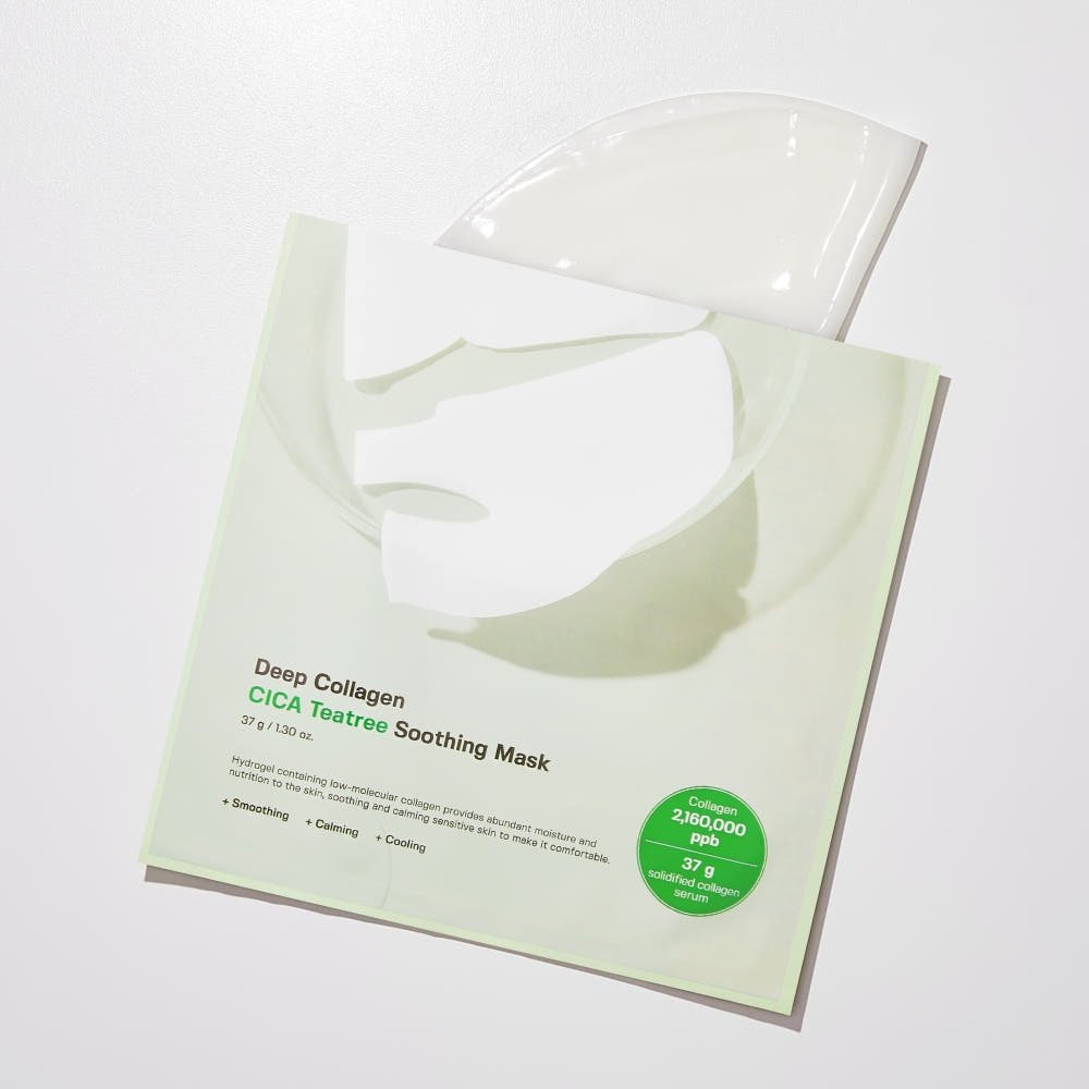 SUNGBOON EDITOR Deep Collagen Cica Tea Tree Soothing Mask 37g X 4ea - JOSEPH BEAUTY
