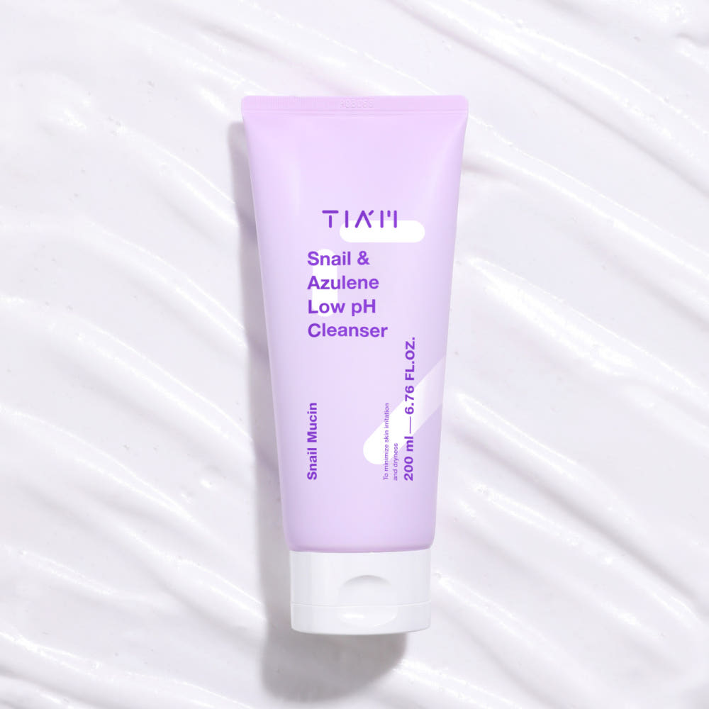 TIAM Snail & Azulene Low pH Cleanser 200ml