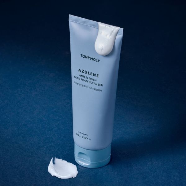 TONYMOLY Azulene Anti Blemish Acne Foam Cleanser 150ml - JOSEPH BEAUTY