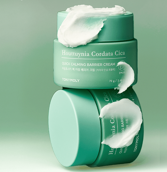TONYMOLY Houttuynia Cordata Cica Quick Calming Barrier Cream 70g - JOSEPH BEAUTY