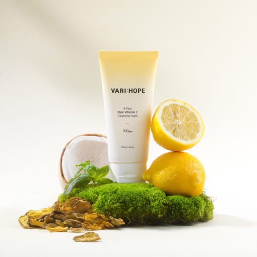 VARIHOPE 8 Days Pure Vitamin C Cleansing Foam 120ml - JOSEPH BEAUTY