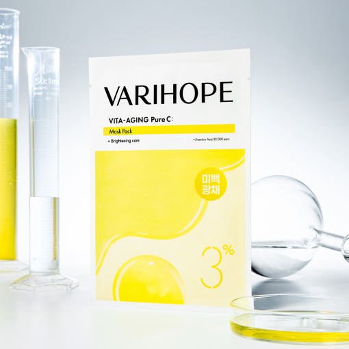 VARIHOPE VITA - AGING Pure C Mask Pack 25ml X 5ea - JOSEPH BEAUTY