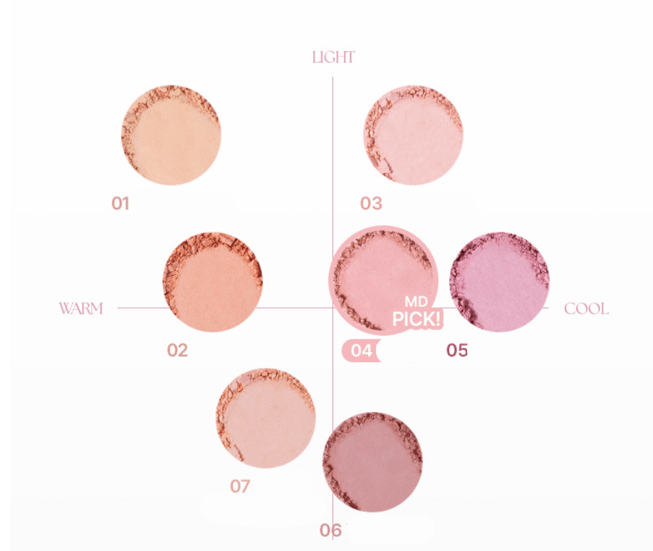 WAKEMAKE Sheer Breeze Blusher 5g (7colors) - JOSEPH BEAUTY