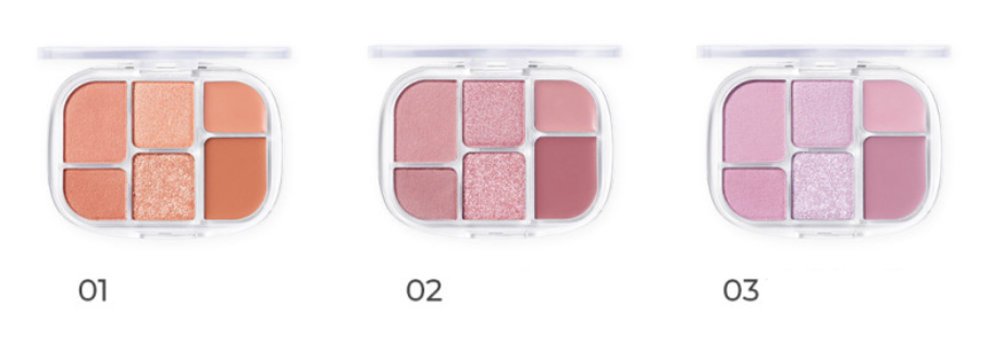 WAKEMAKE Soft Sheer Multi Palette 6.4g (11 Colors)