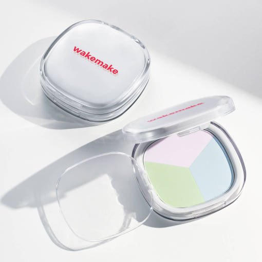 WAKEMAKE Stay Fixer Multi Color Pact 8.6g Pale Clear - JOSEPH BEAUTY