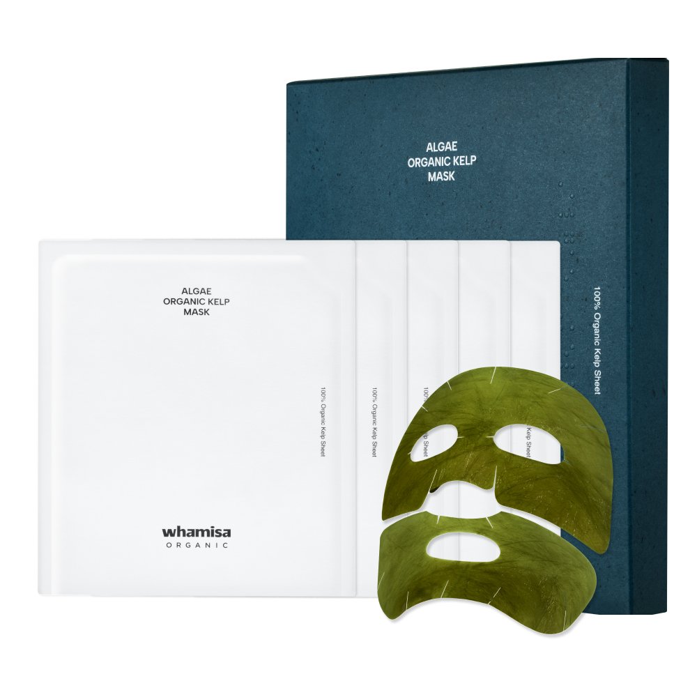 whamisa Organic Algae Kelp Mask 5ea