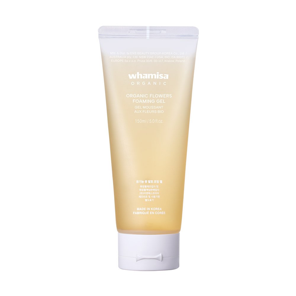 whamisa Organic Flowers Foaming Gel 150ml