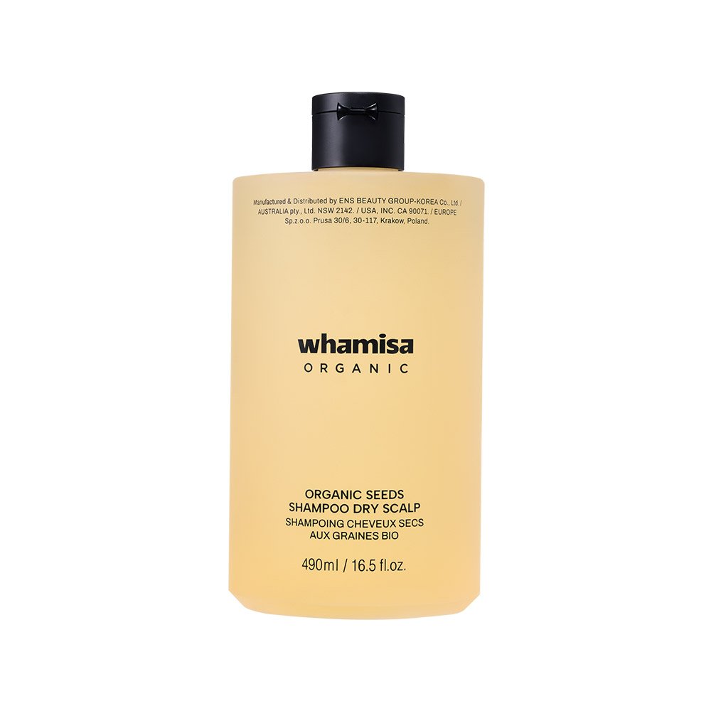 whamisa Organic Seeds Shampoo for Dry Scalp 490ml