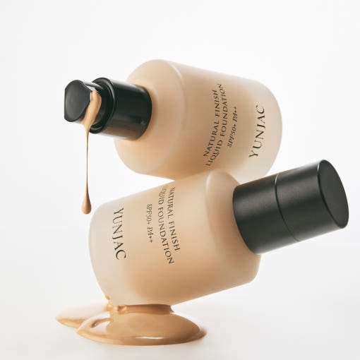 YUNJAC Natural Finish Liquid Foundation SPF50+ PA++ 40ml - JOSEPH BEAUTY