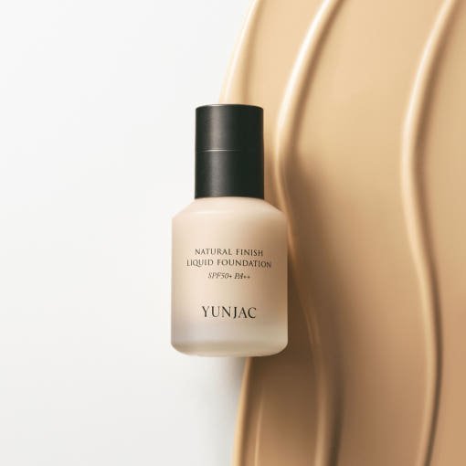 YUNJAC Natural Finish Liquid Foundation SPF50+ PA++ 40ml - JOSEPH BEAUTY
