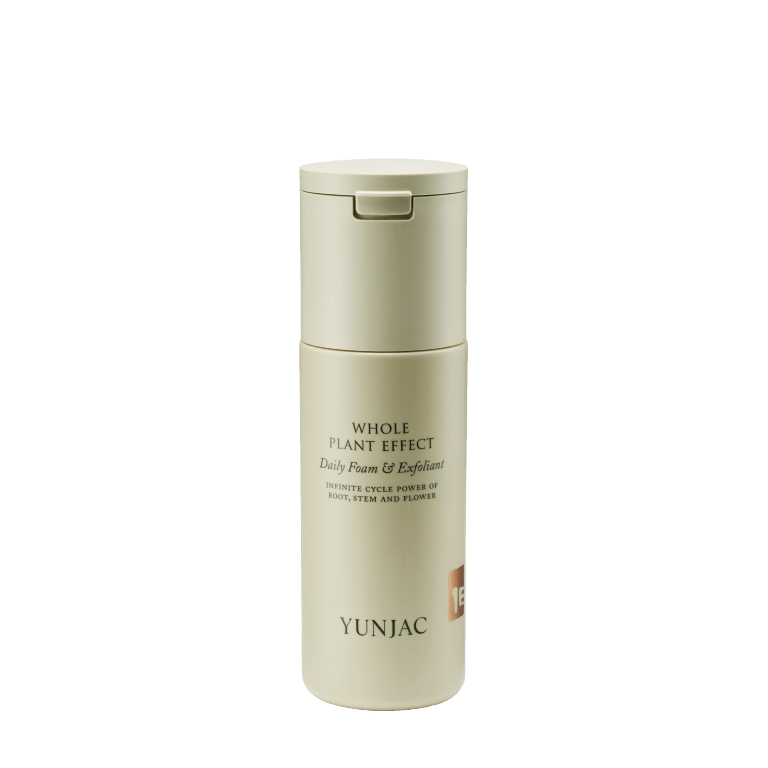 YUNJAC Whole Plant Effect Daily Foam & Exfoliant 80g (Bottle) - JOSEPH BEAUTY