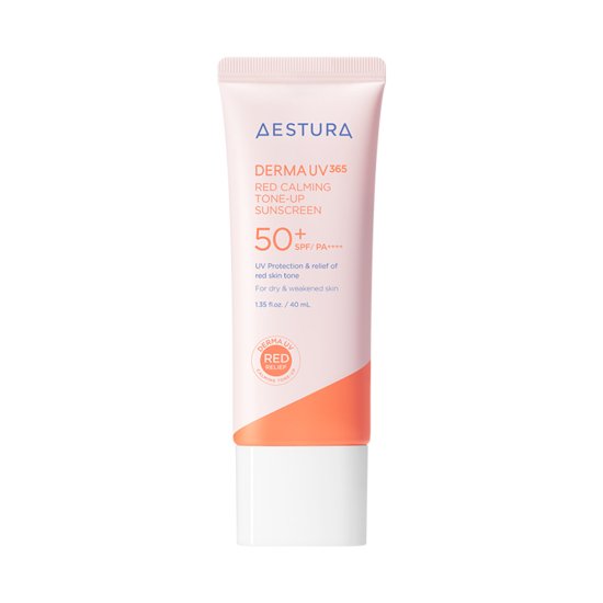 AESTURA Derma UV 365 Red Calming Tone-up Sunscreen 40ml - Sun Cream - AESTURA - JOSEPH BEAUTY