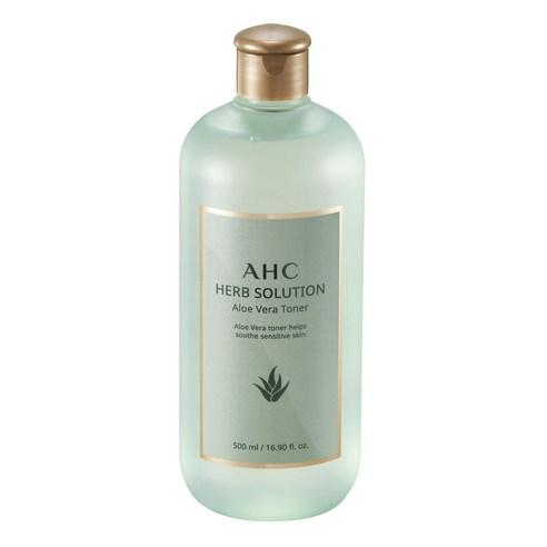 AHC Herb Solution Toner, Aloe Vera 500ml - JOSEPH BEAUTY