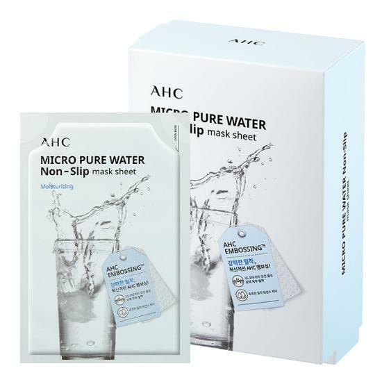 AHC Micro Pure Water Non-Slip Mask Sheet SET 33ml X 10ea - JOSEPH BEAUTY