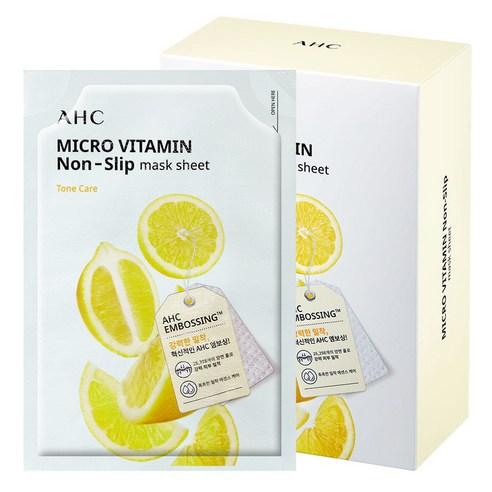 AHC Micro Vitamin Non-Slip Mask Sheet 33ml x 10ea - Facial Mask - AHC - JOSEPH BEAUTY