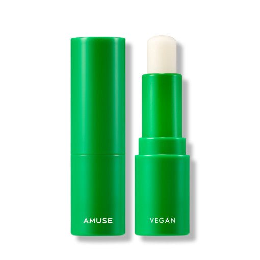 AMUSE Vegan Green Lip Balm 3.5g (2 Colors) 01 Clear