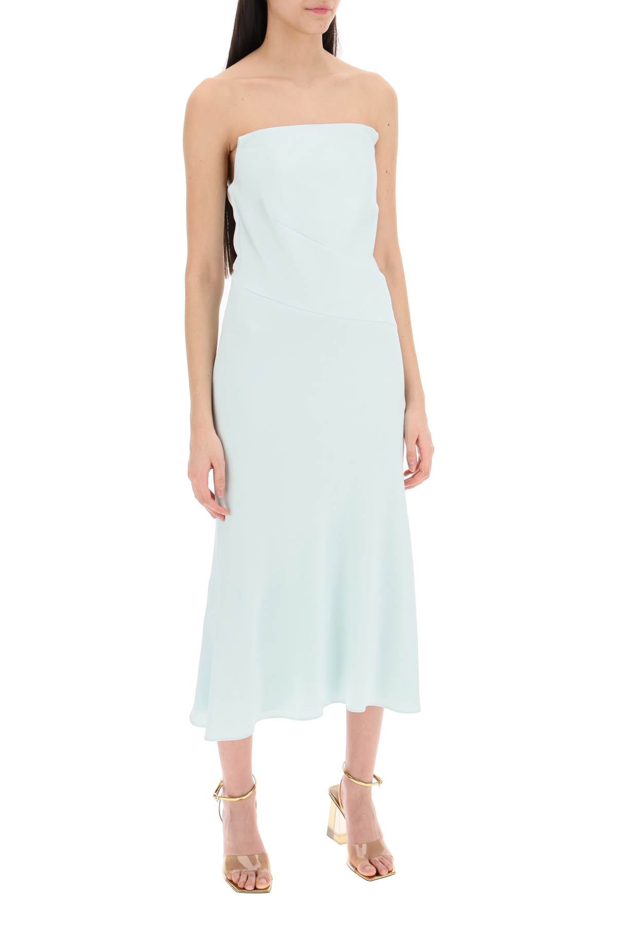 Roland Mouret Roland Mouret strapless midi dress without