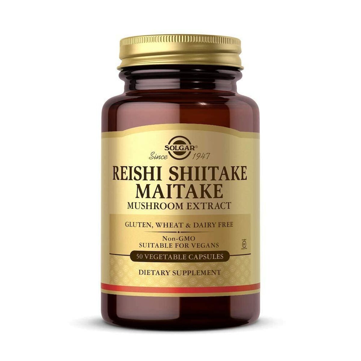 Reishi, Shiitake and Maitake (Mushroom Extract) Solgar 30228