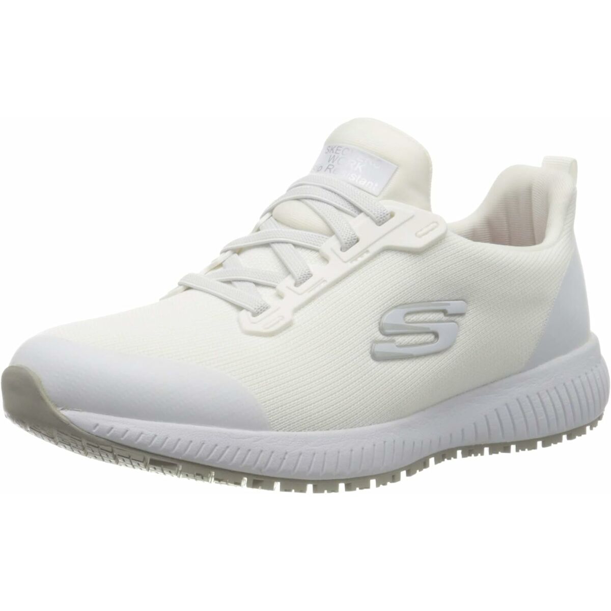 Sports Trainers for Women Skechers SQUAD White
