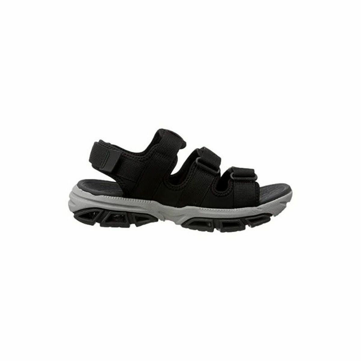 Men's Flip Flops Skechers Atlan - Bodie Black