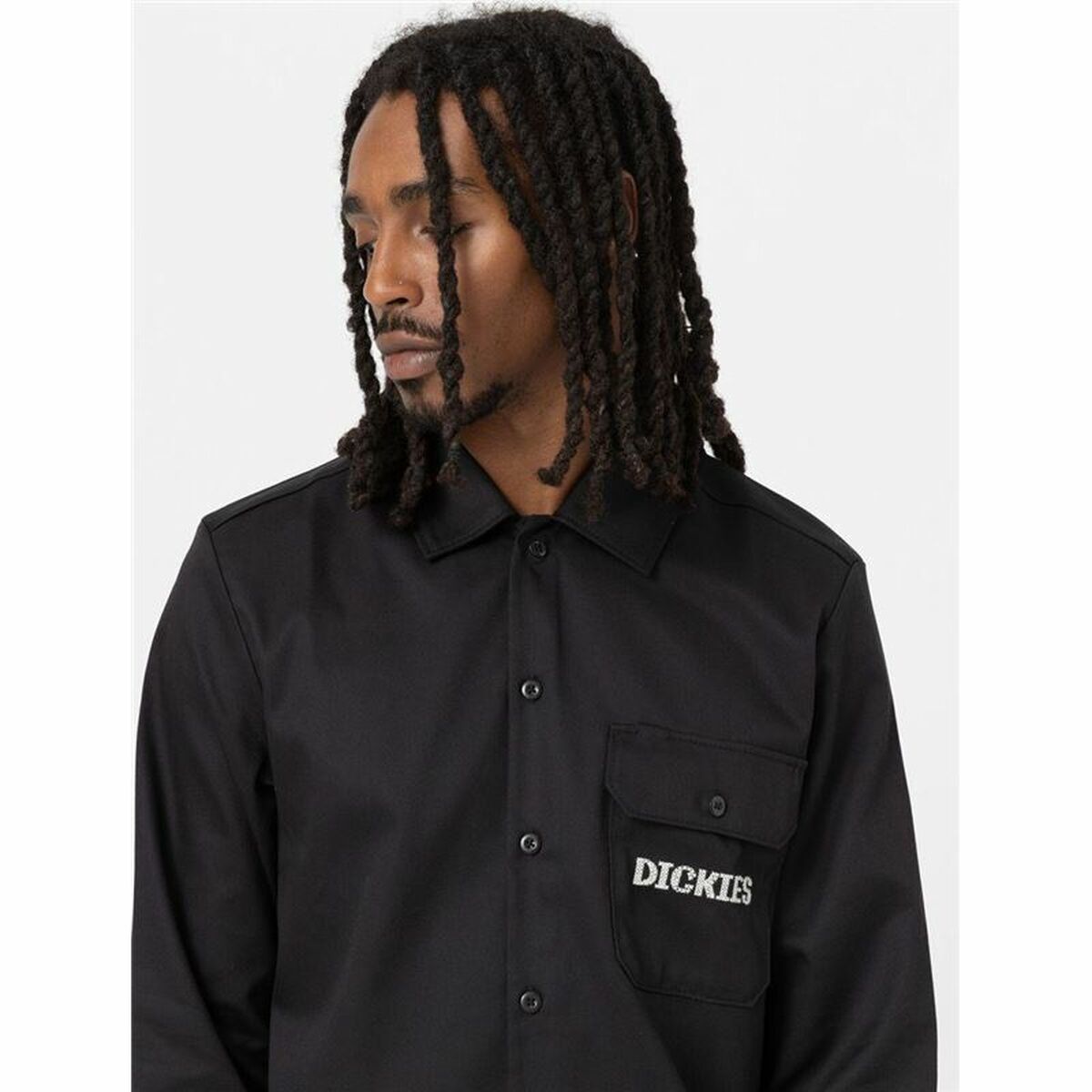 Men’s Long Sleeve Shirt Dickies Wichita Black