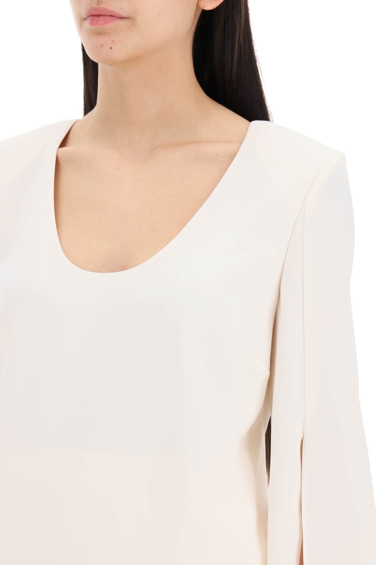 Roland Mouret Roland Mouret "cady top with flared sleeve"