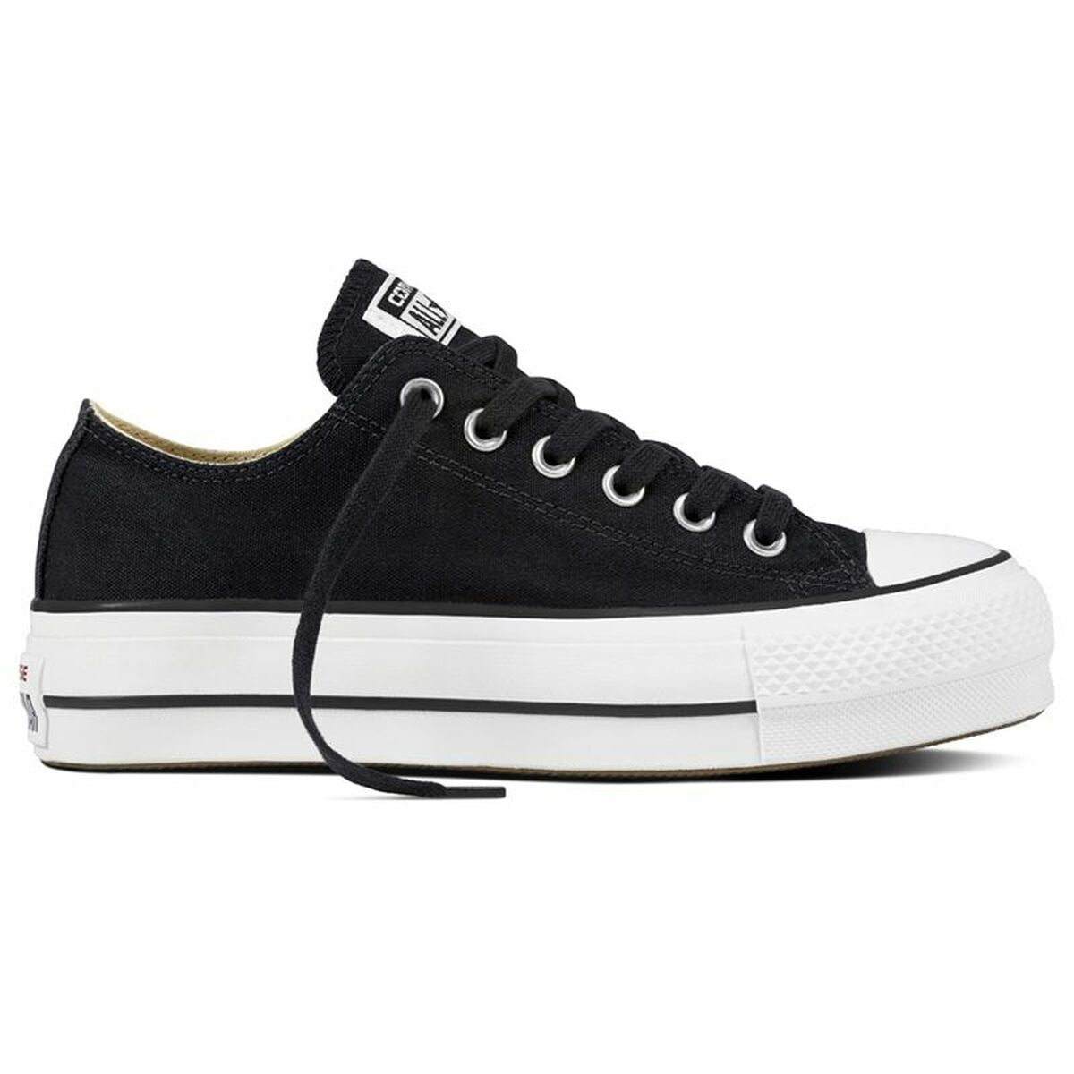 Women's casual trainers Chuck Taylor All Star Platform Converse 560250C Black (38)