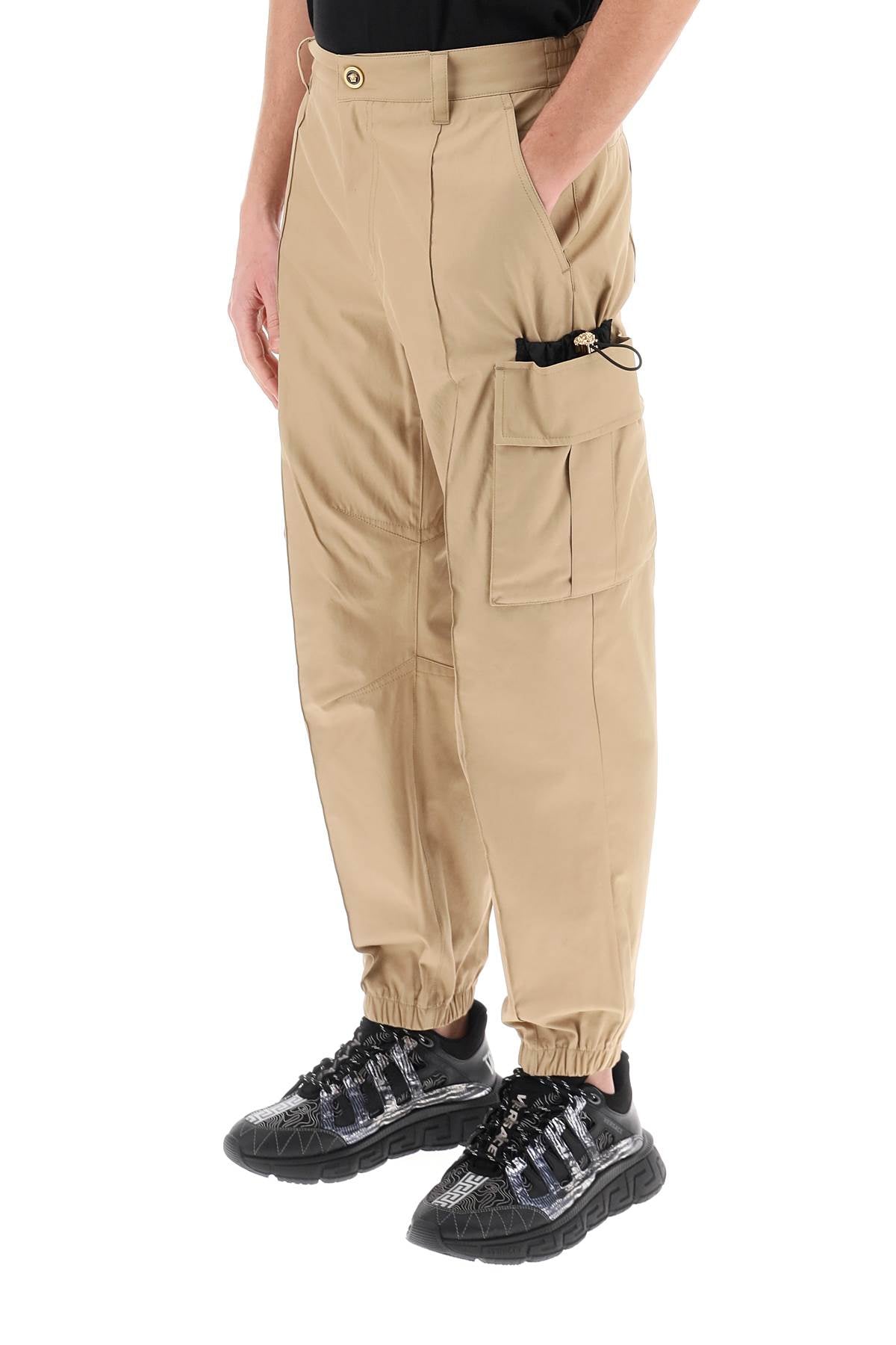 Versace Versace medusa cargo pants