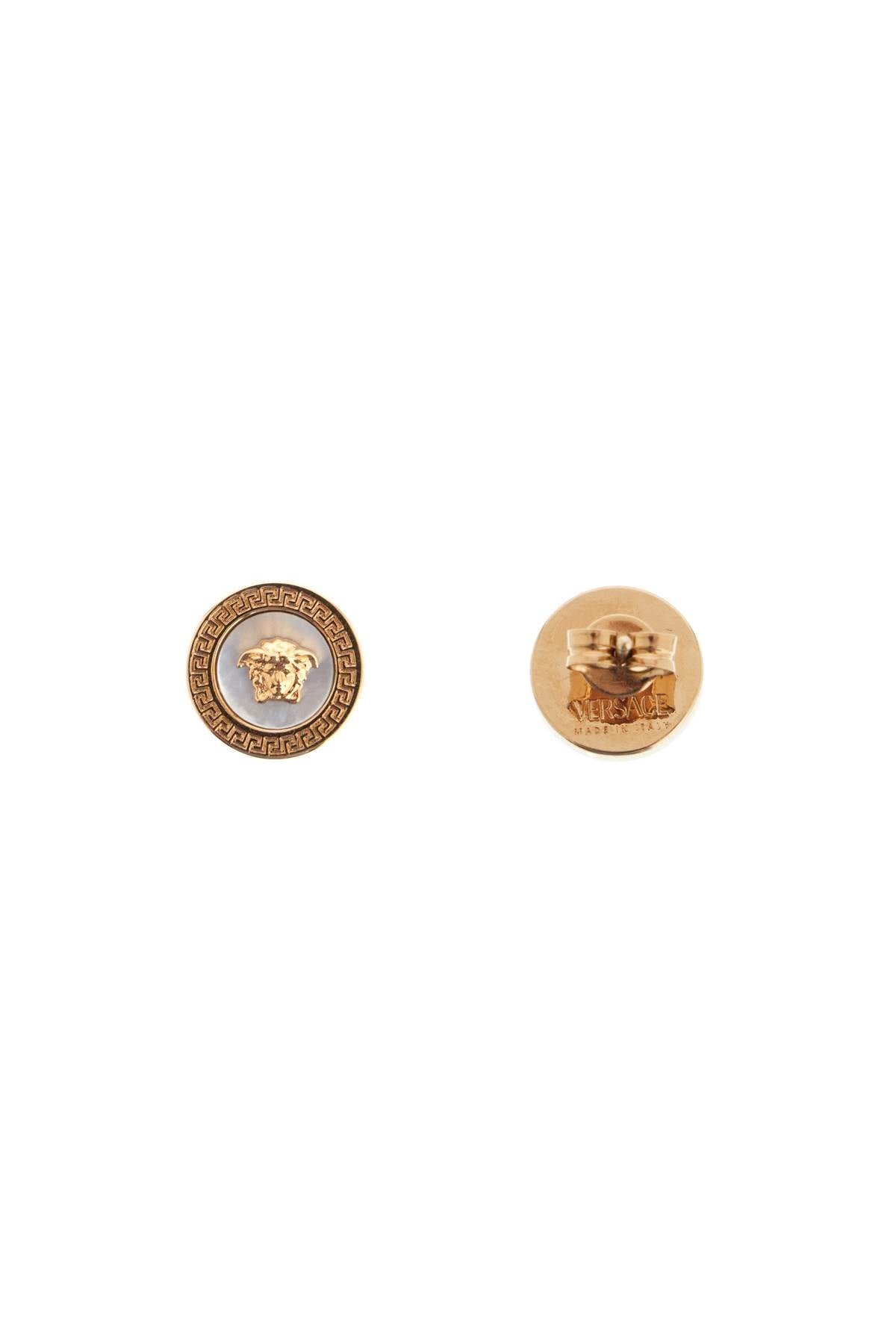 Versace ic button earrings by orecch