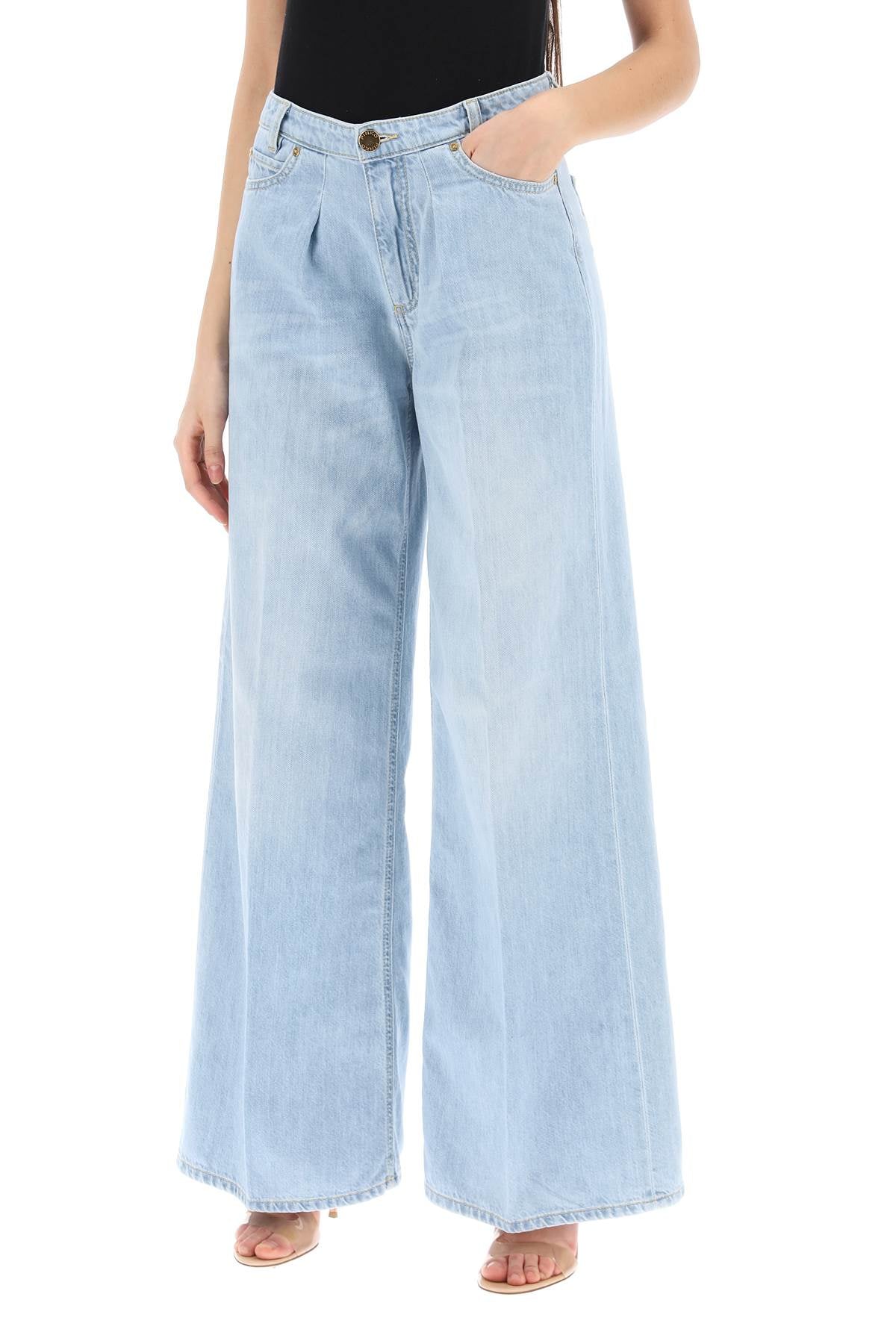 Pinko pozzillo wide leg jeans