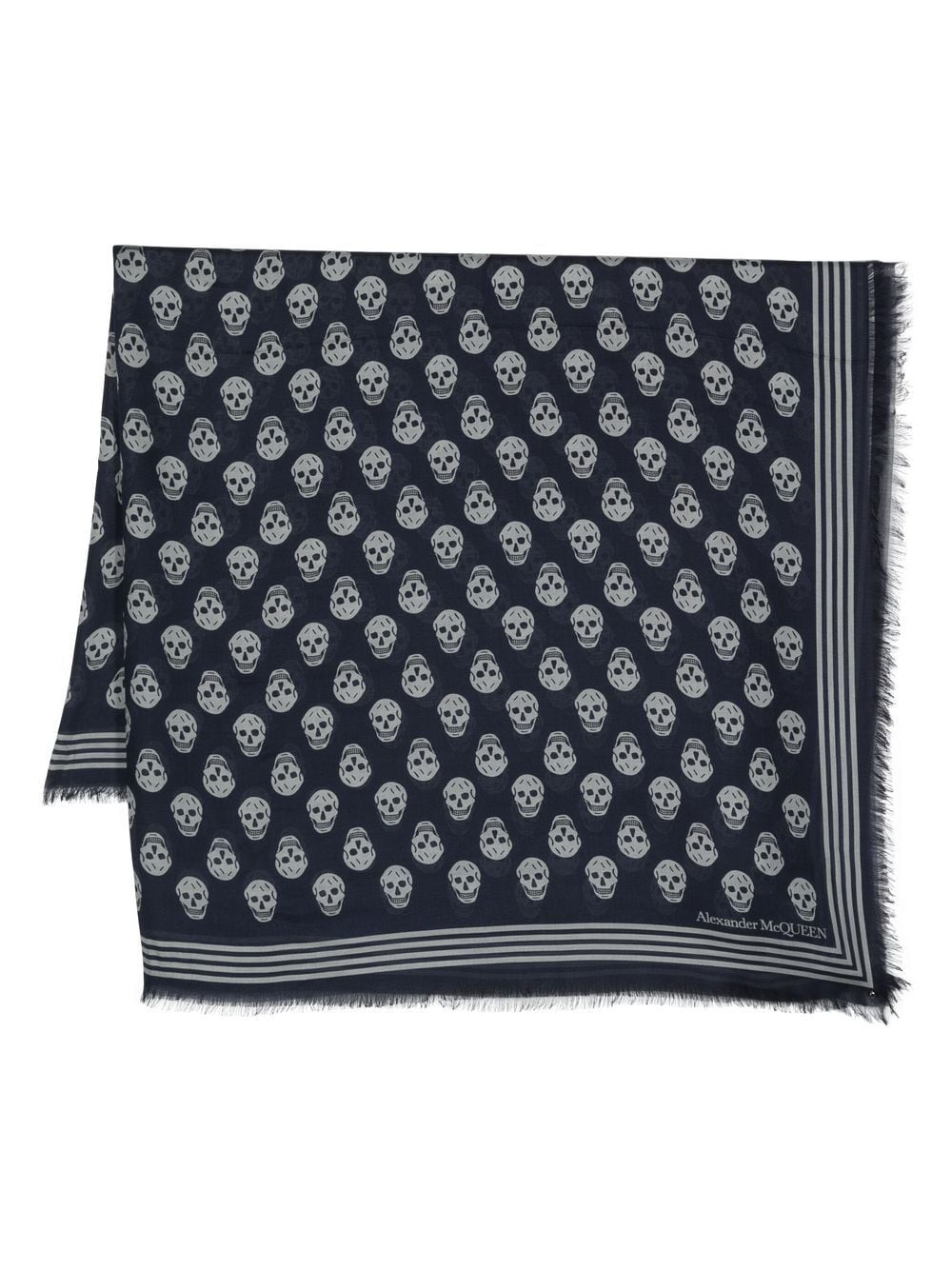 Alexander Mcqueen Alexander McQueen Scarfs Blue