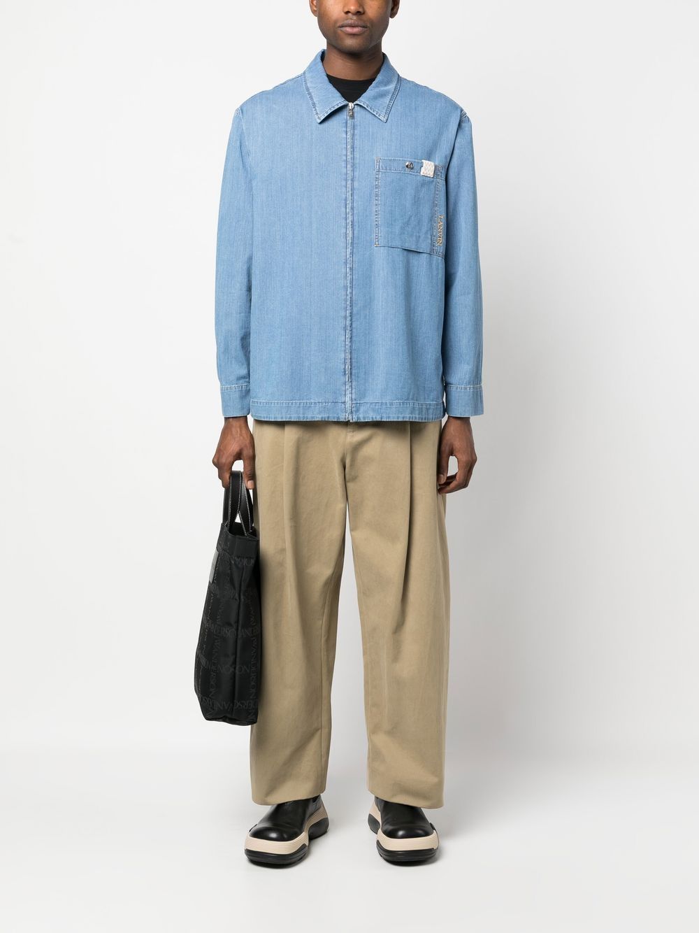 Lanvin Lanvin Shirts Clear Blue