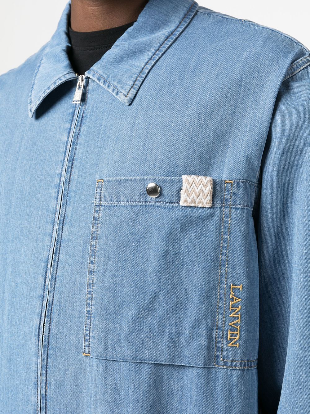 Lanvin Lanvin Shirts Clear Blue