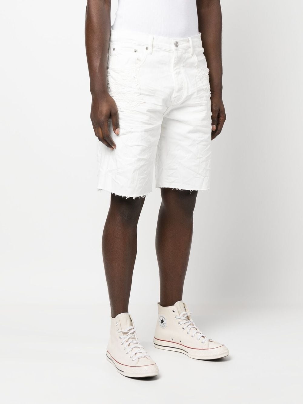 Purple Brand Purple Brand Shorts White