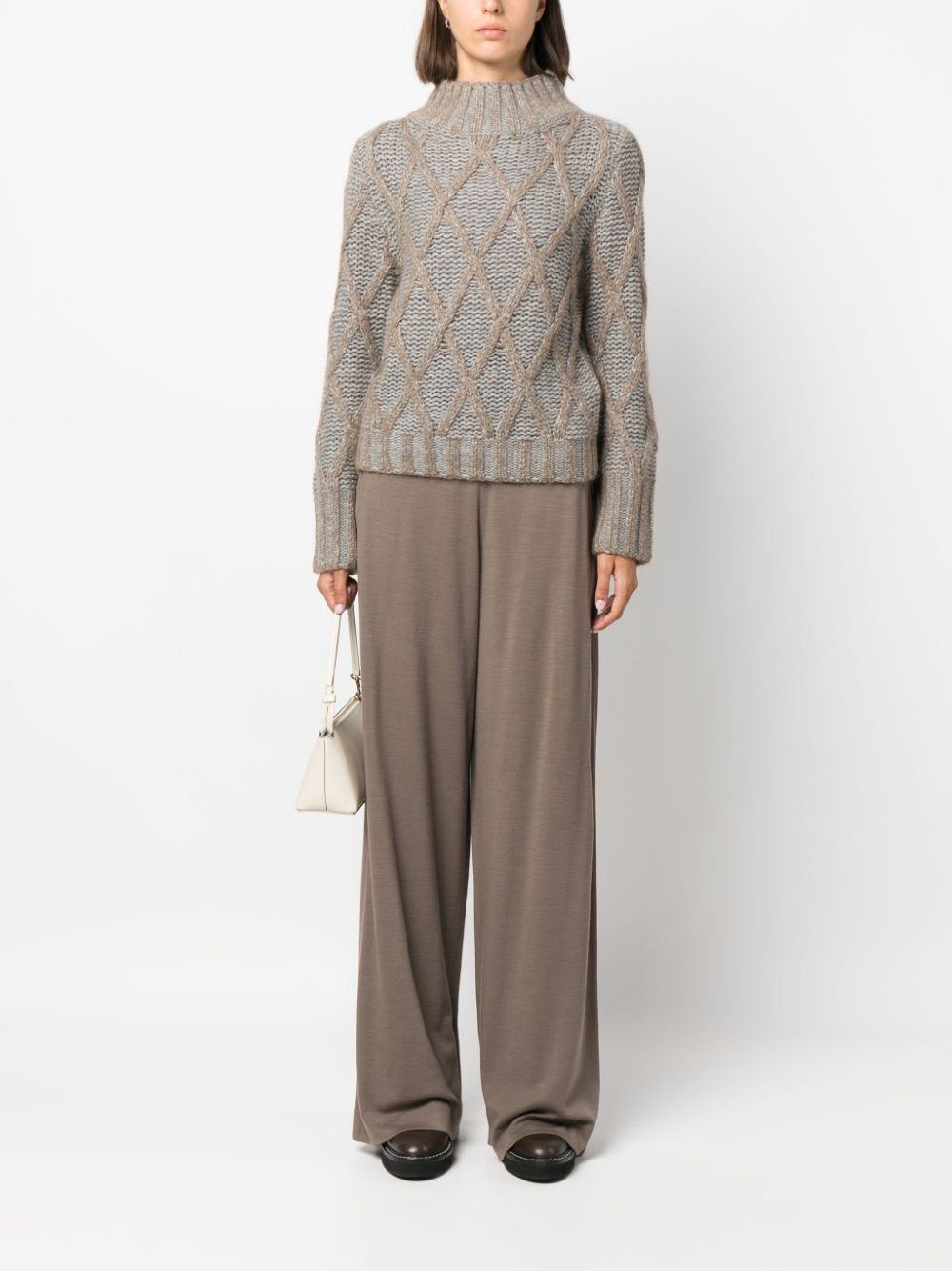 Fabiana Filippi Trousers Brown