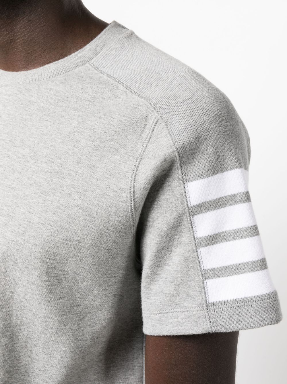 Thom Browne T-shirts and Polos Grey